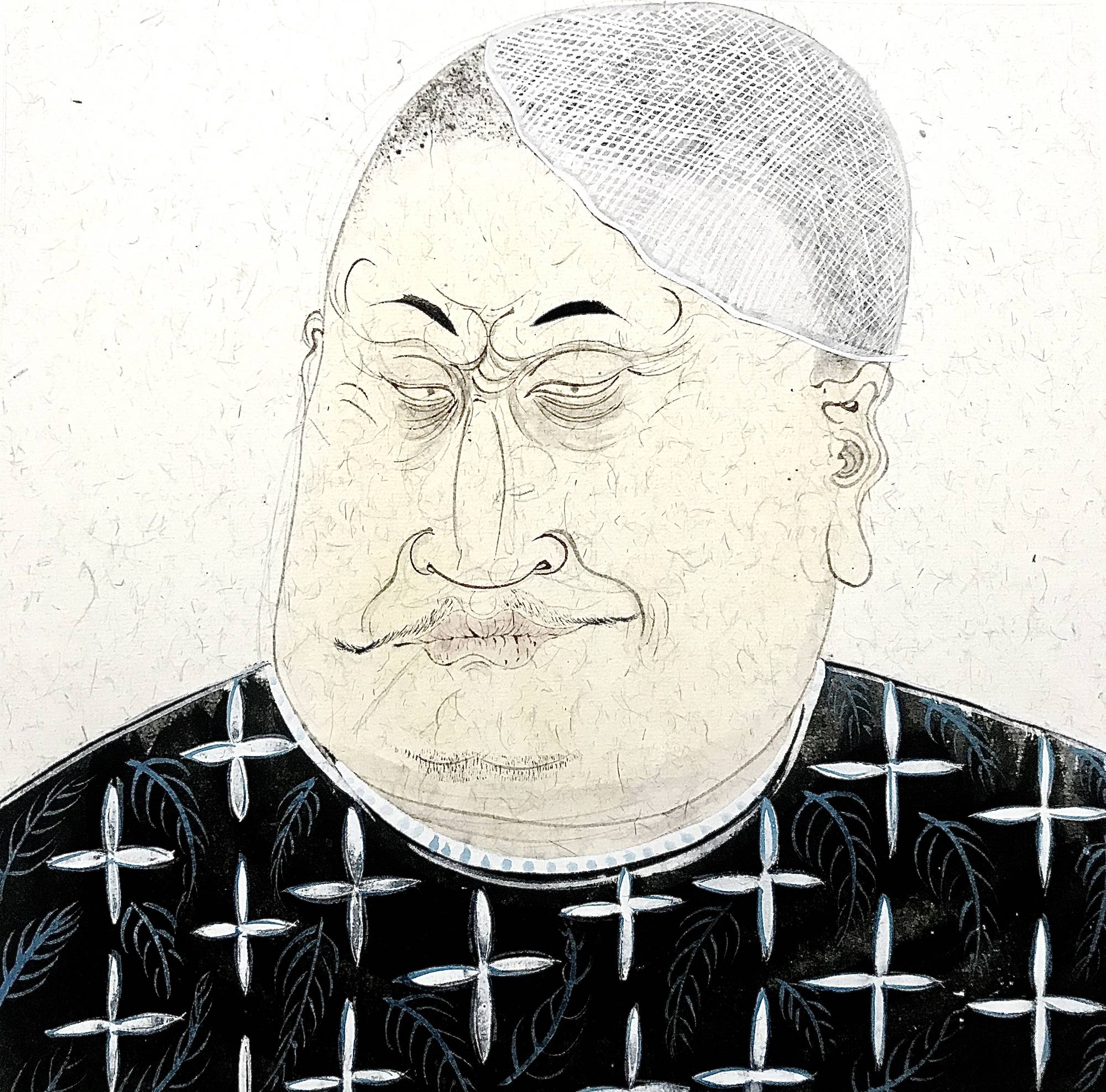 张超肖像画——古法今用