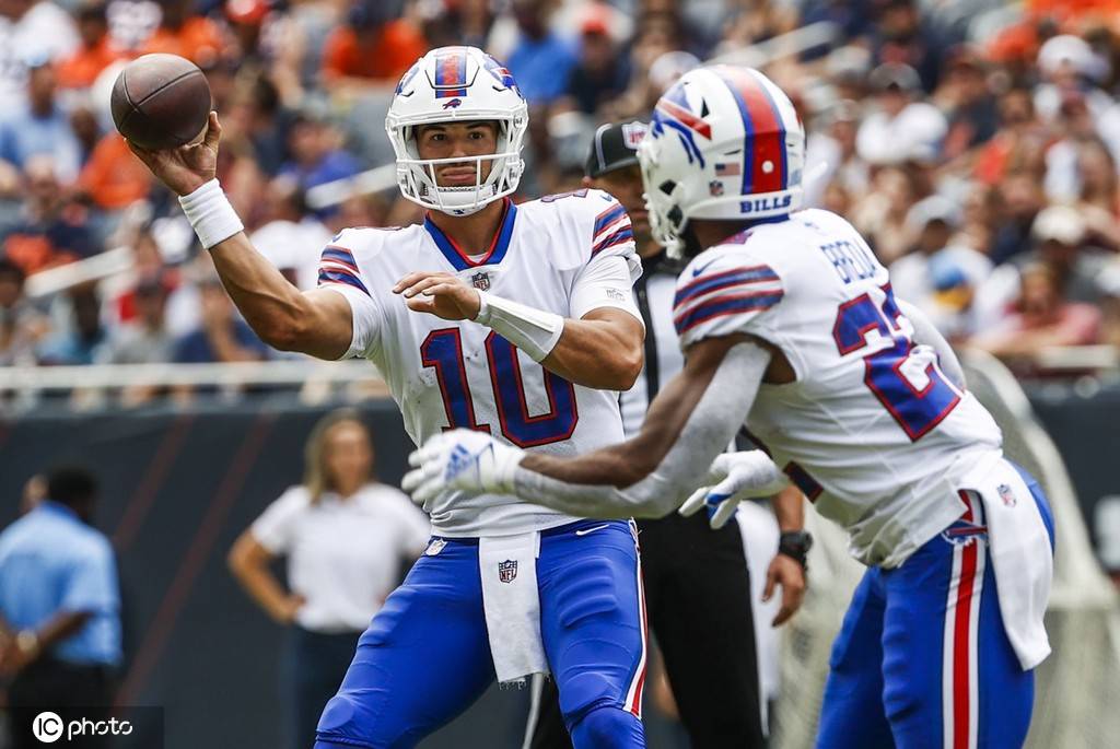 新赛季nfl联赛季前赛:芝加哥熊15-41布法罗比尔