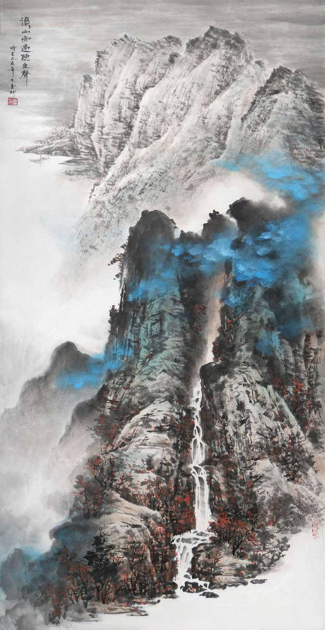 诗书画印全能工笔写意兼修实力派青年画家白雪松