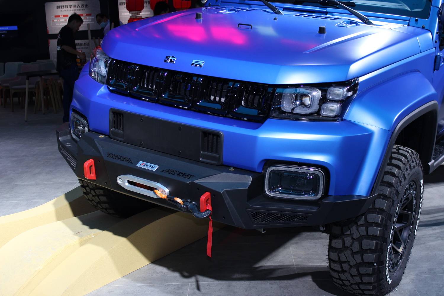 2021成都车展探馆报道北京越野全新bj40环塔冠军版刀锋英雄版亮相