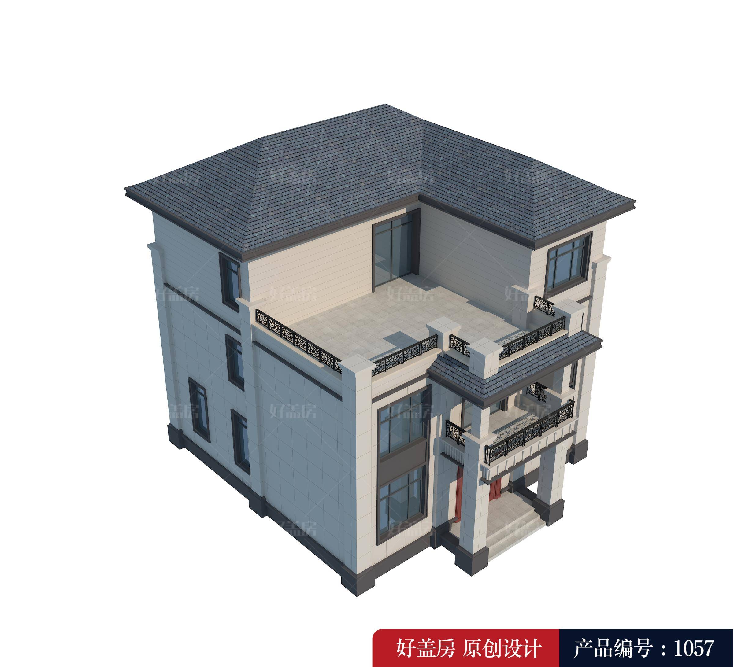 农村房屋改造设计效果图 房子