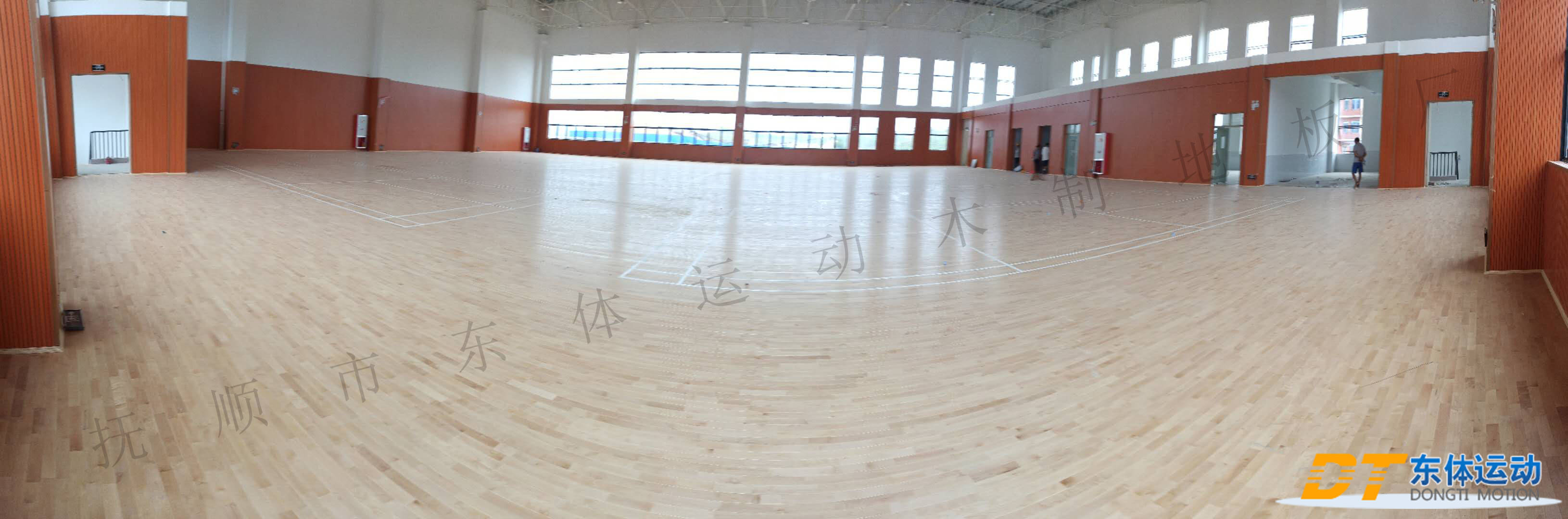 富林地板天料木_木地板篮球场木地板_红利地板 强化 印象木