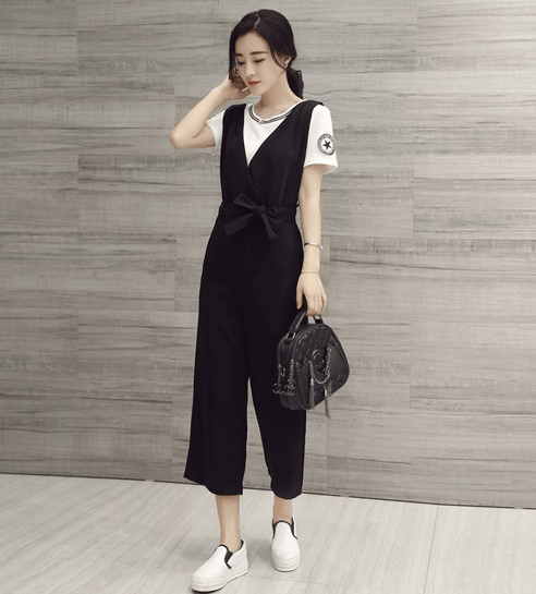 场合|连体裤辣么美，不会穿怎么行？