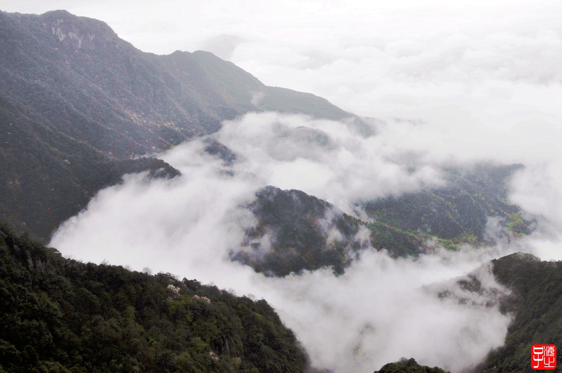 原创罗霄山脉中的武功山道家圣地之一