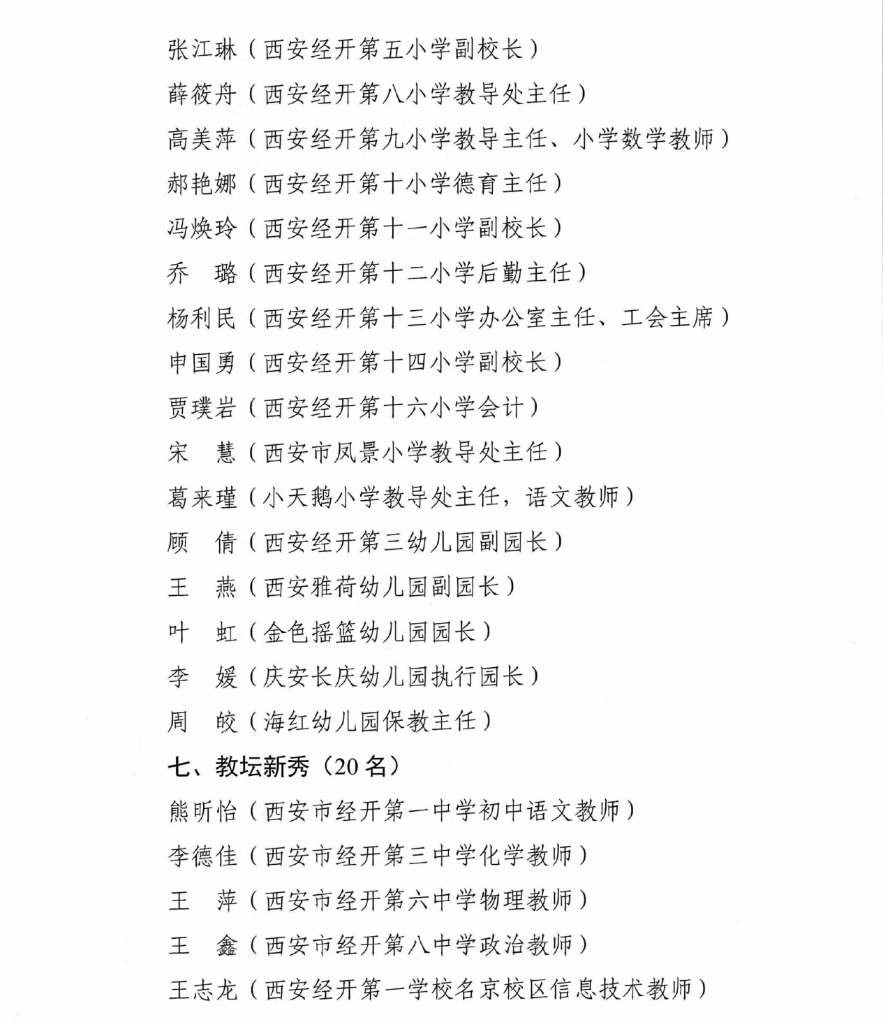 建设|最美的名字！经开区280名教育工作者和10个集体获表彰！