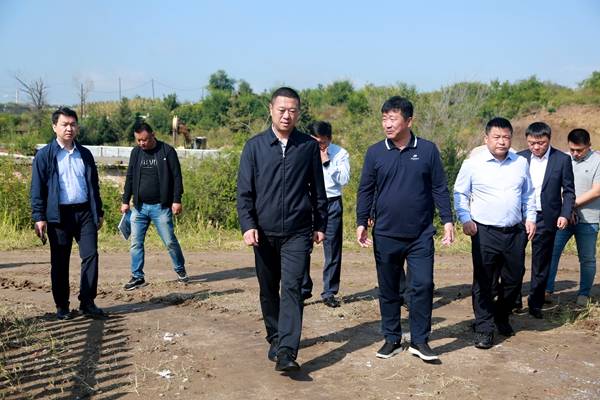 9月14日,延吉市委书记赵永浩调研延吉市城市建设相关工作.