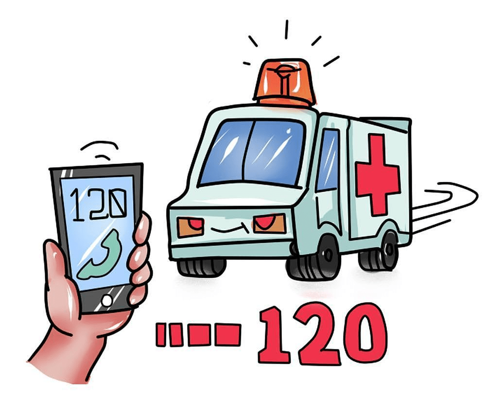 120急救车卡通图片