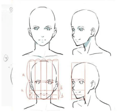 头像|门面担当绘画技巧：板绘新手怎么画头像和脸部教程