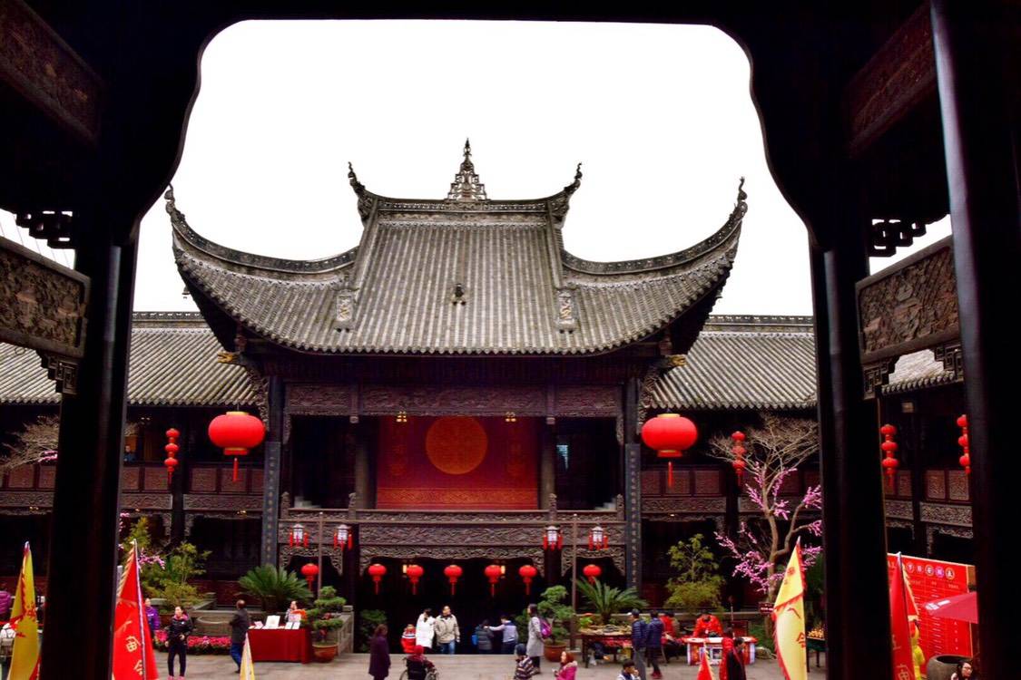 重庆湖广会馆美景
