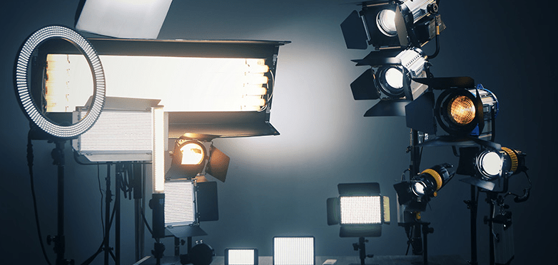 影视led应用_布光