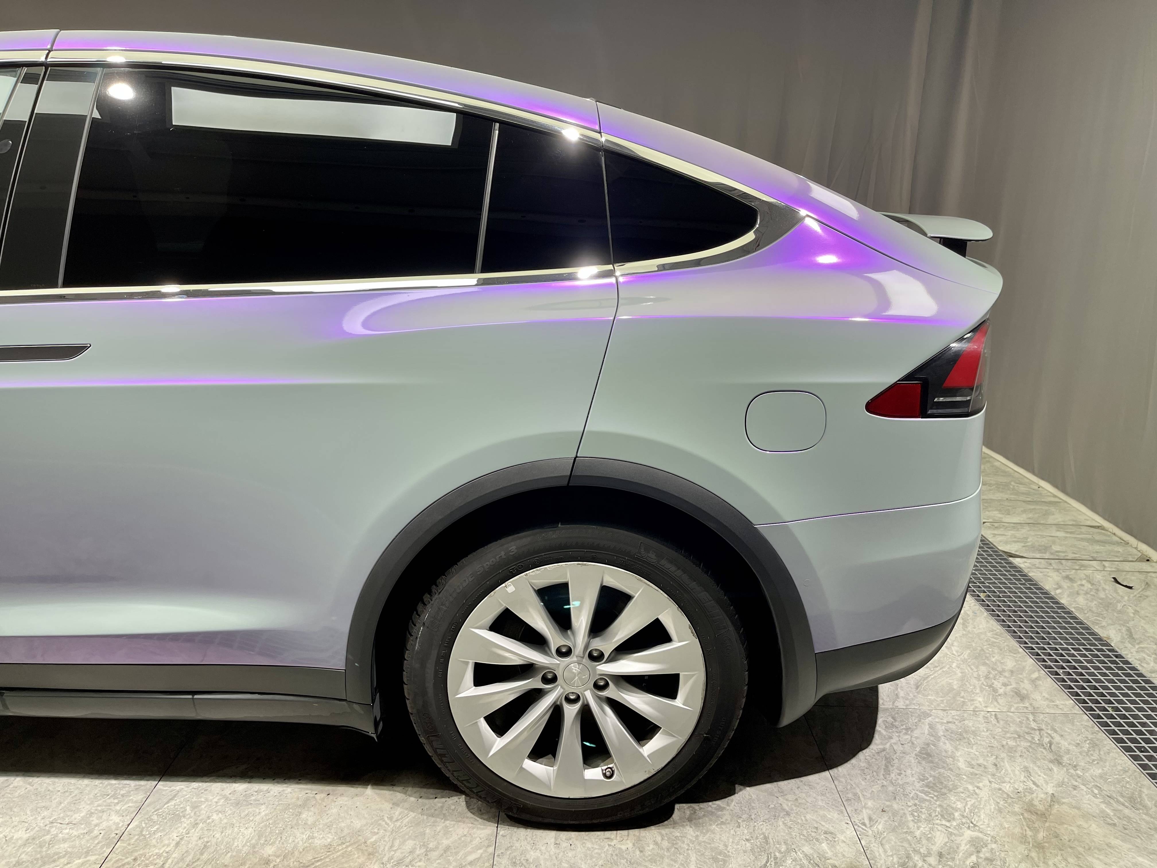 厦门尊享会 特斯拉model x贴改色膜分享