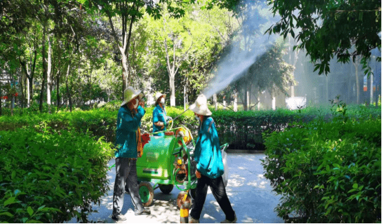 疫情|秋冬爱卫运动走进西安经开区社区