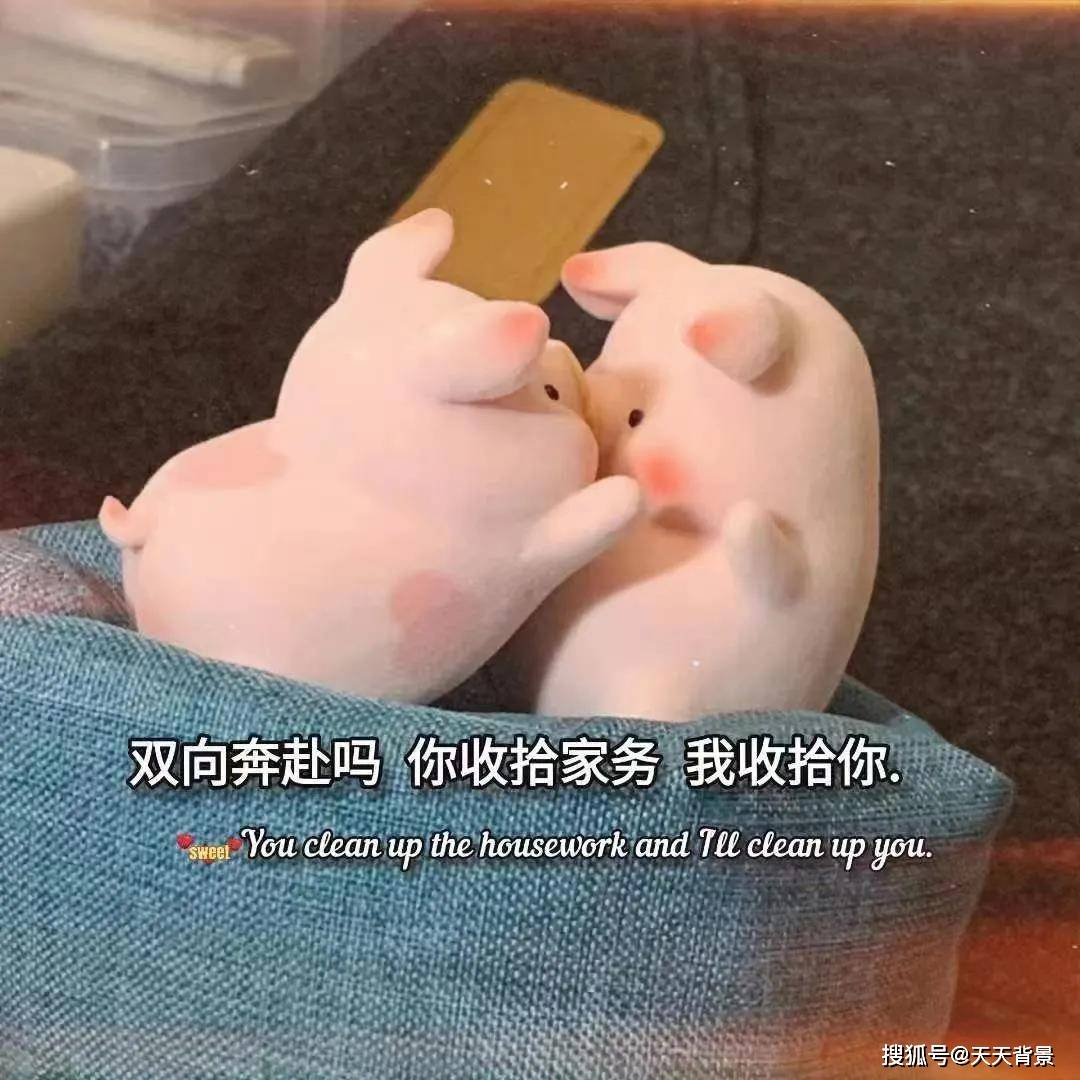 双向奔赴吗 你收拾家务 我收拾你 背景图 背景图分享