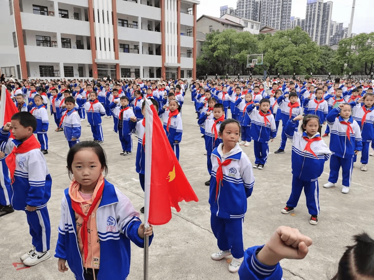 桃源县文星小学举行庆祝建队日主题活动