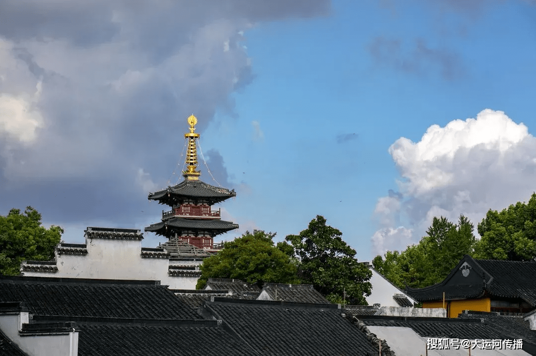 運河旅遊蘇州運河十景3楓橋夜泊再繪詩情畫意圖