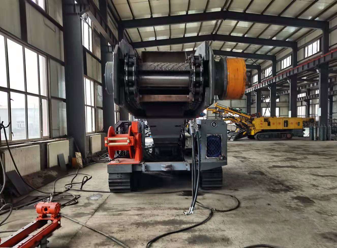 掘进机第一运输机溜槽改造