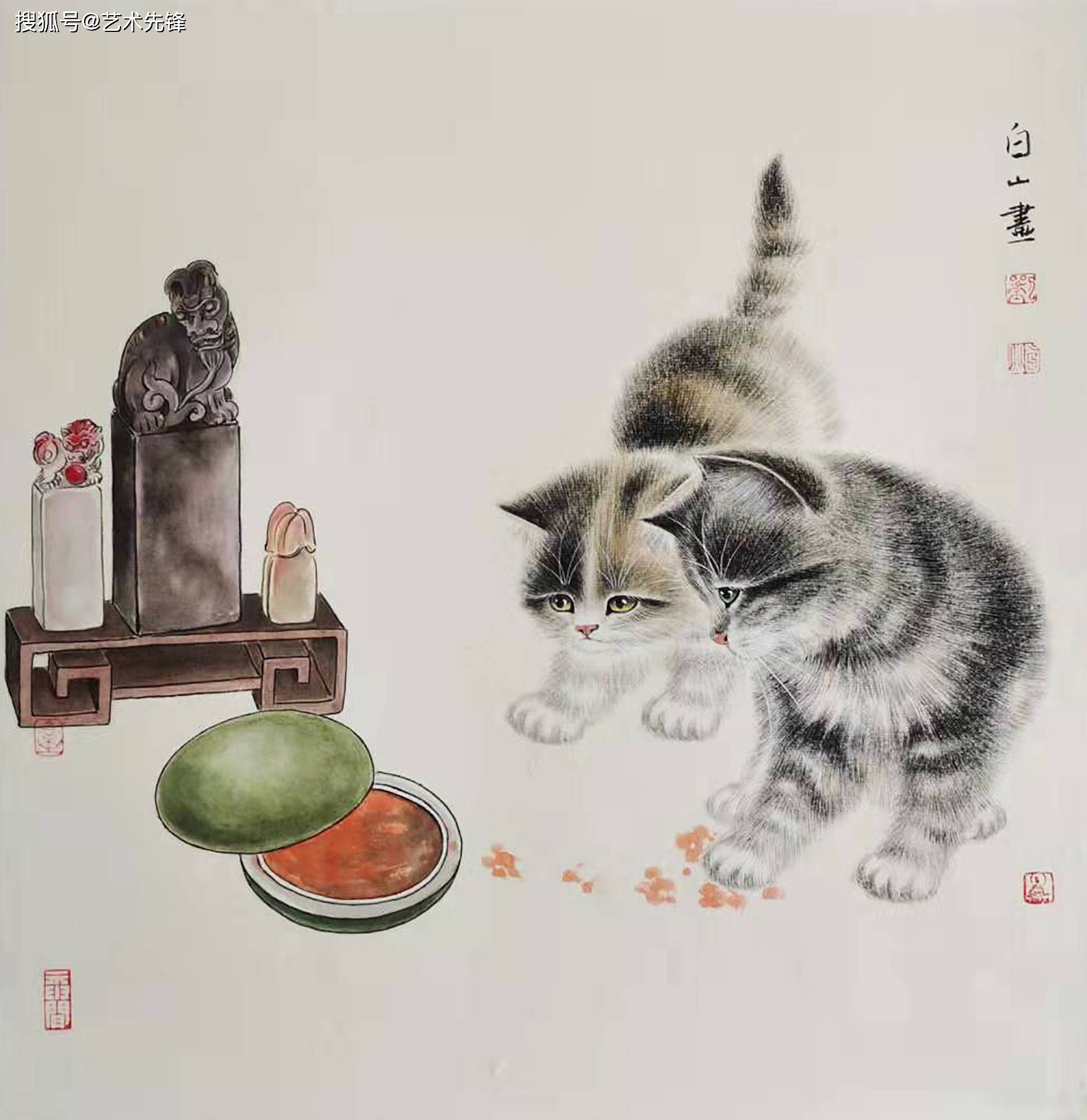 刘白山的猫价值图片