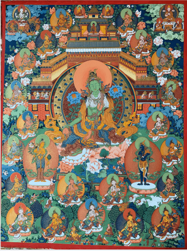 日喀则唐卡画院白玛扎巴画师一系列作品展