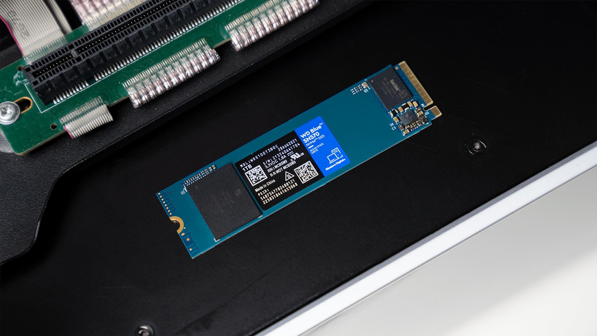 原创晒晒新入手的wdbluesn570固态硬盘