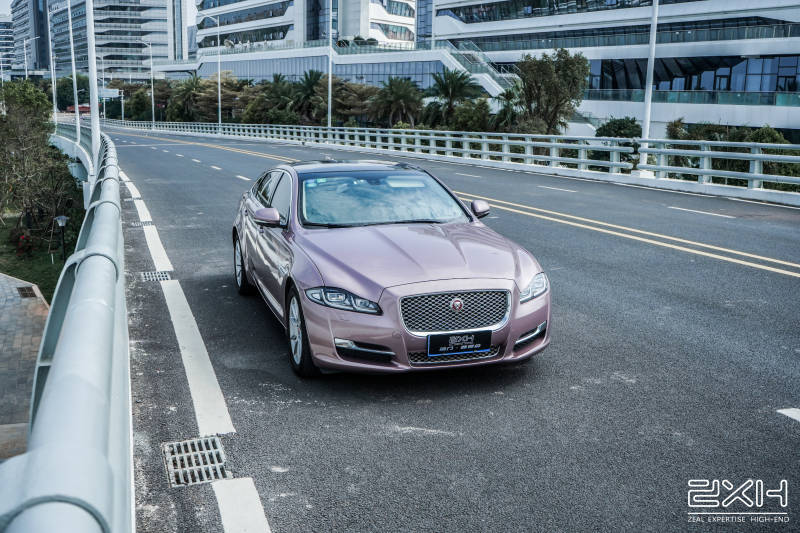 厦门尊享会捷豹xjl贴改色膜案例分享