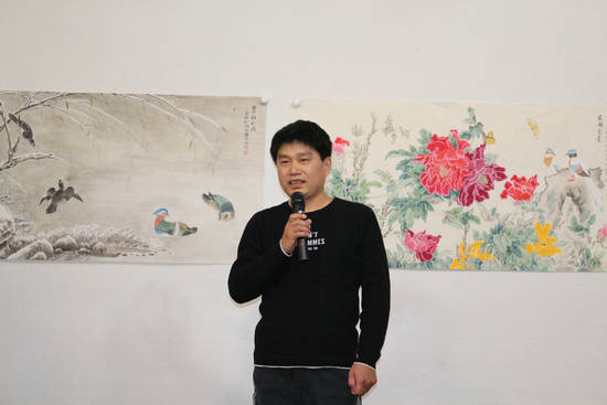 “淡泊明志 · 宁静致远——青年画家姜凤师绘画作品展”在世纪来美术馆隆重开幕