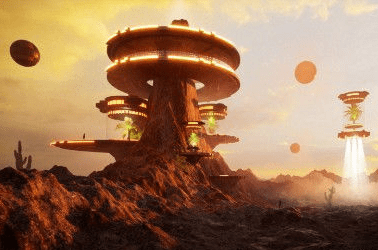 展开|华晨宇火星演唱会舞美概念图发布，网友：是我梦中的乐园没错了！