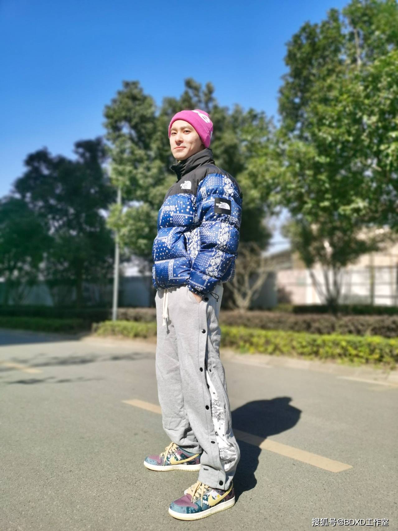 防水 TNF 21Fw 腰果花羽绒服