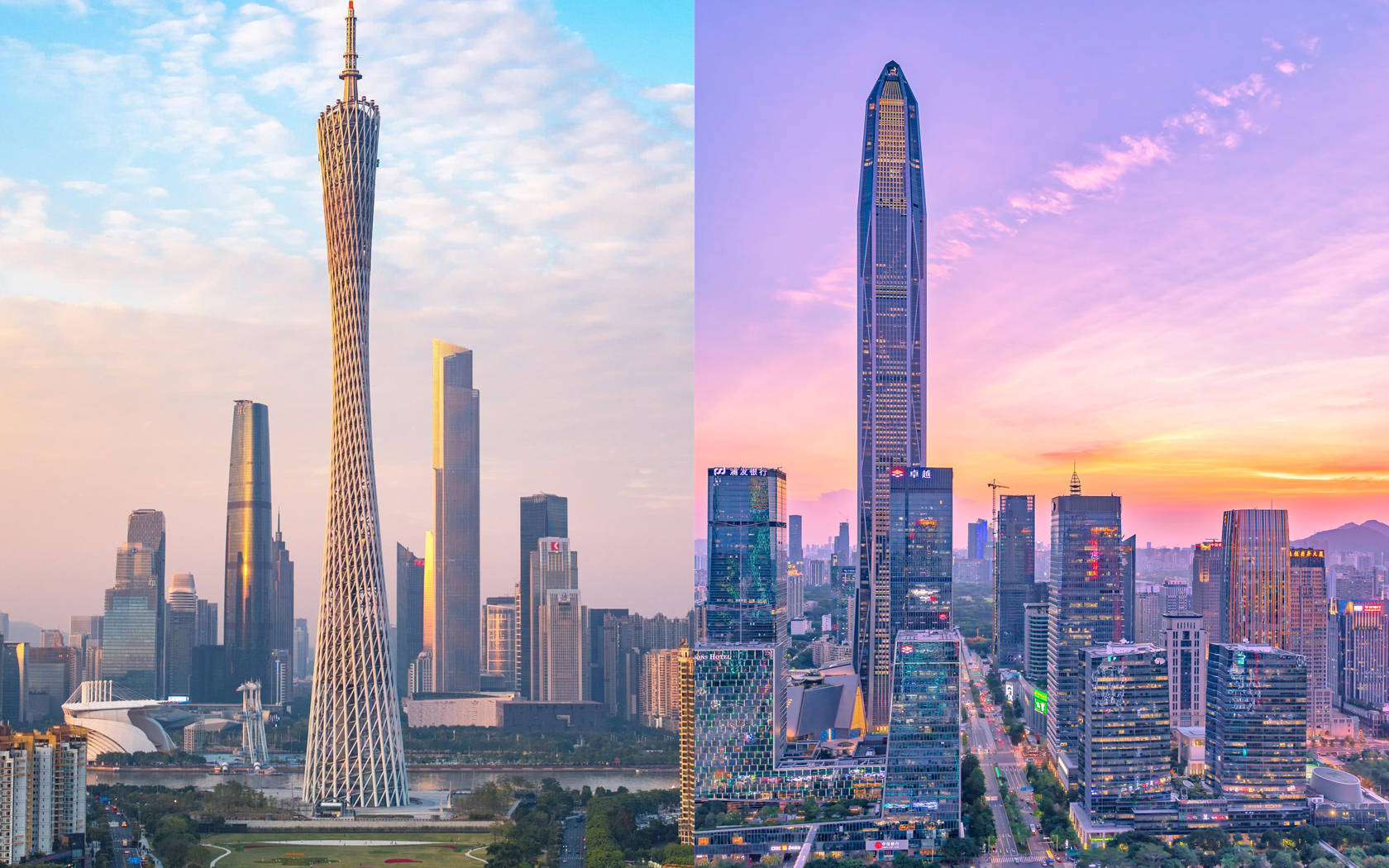 自然城市广州,和人为城市深圳,未来哪个前景更好,或者说谁更强大?