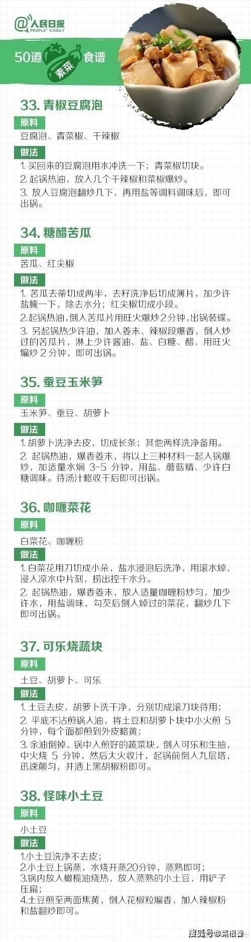 体重|【50道素菜食谱解腻又甩肉】每天大鱼大肉，是不是有些腻了？且不利于身体健康