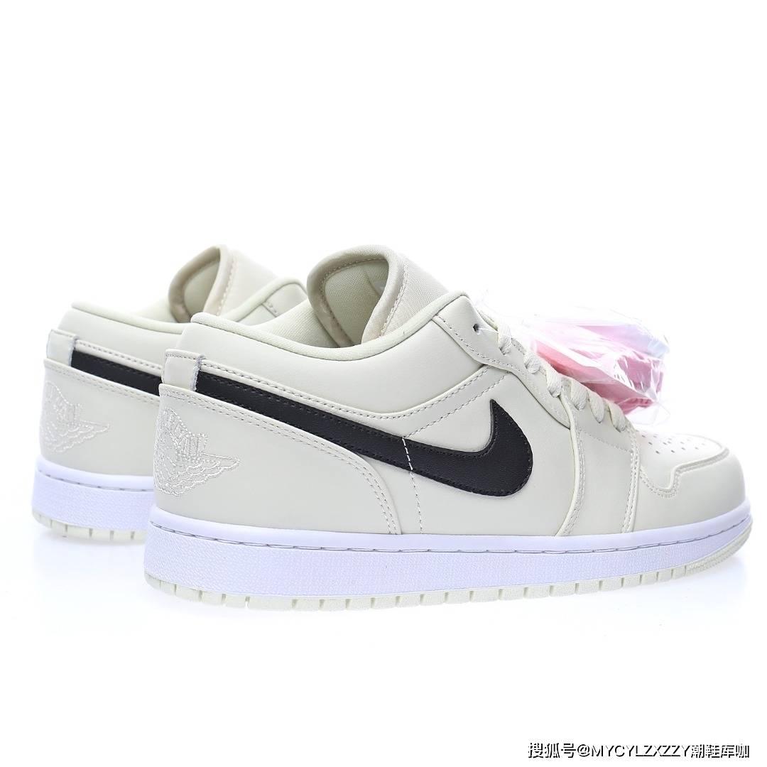 Low 耐克Nike Air Jordan 1 Low AJ1乔丹低帮文化篮球鞋椰奶白黑钩子DC0774-121