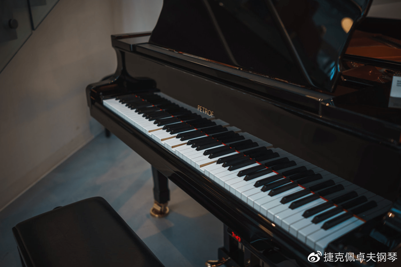 捷克佩卓夫钢琴pianoforce三角钢琴自动演奏系统