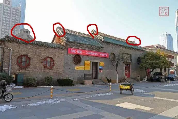 烟台市福建会馆的山墙