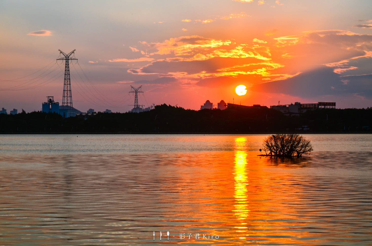 白鹭洲|厦门白鹭洲，记录一次风云变幻的绝美夕阳！你不一定见过