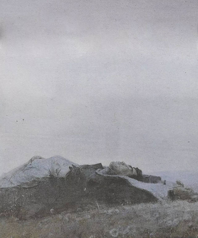 三联油画刑场上的婚礼背后的感人事迹