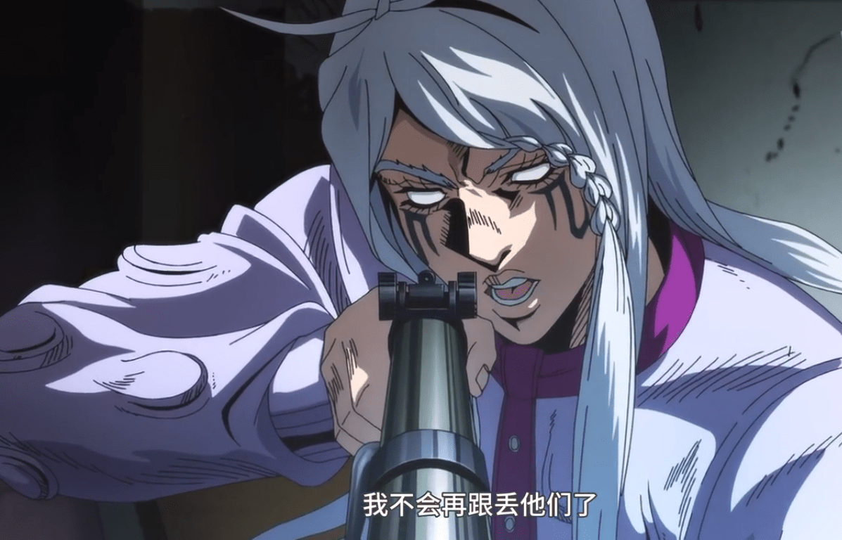 原创jojo约翰格里a能在20风速下完成狙击将dio视作心灵支柱