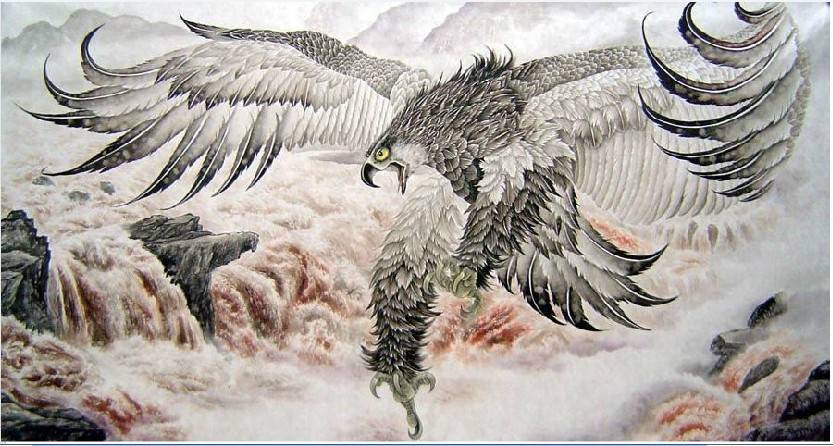 陆介政:大鹏展翅_陆介政_大鹏