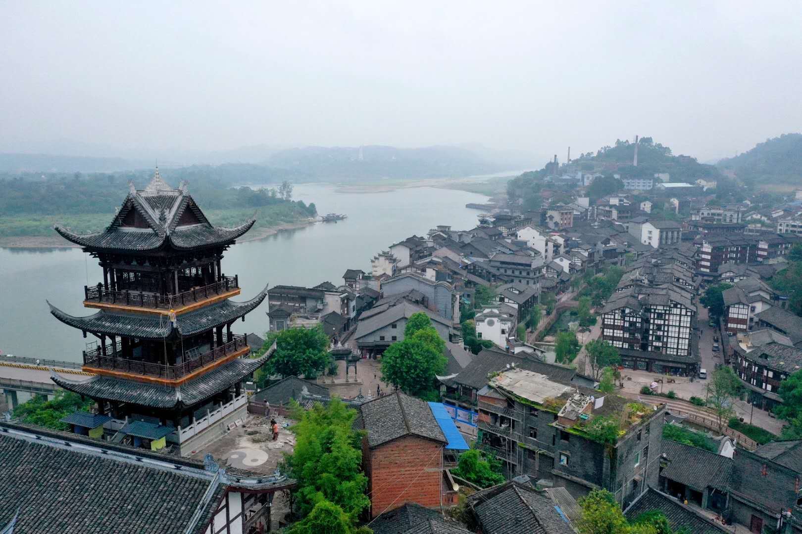 重庆这个地方古色古香,风光旖旎,不要门票!_古城_湿地_公园