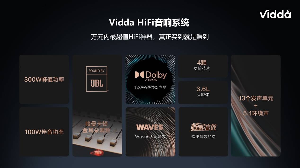 《年轻人的旗舰音乐电视 Vidda V5G首发4999元 12月20日首销》