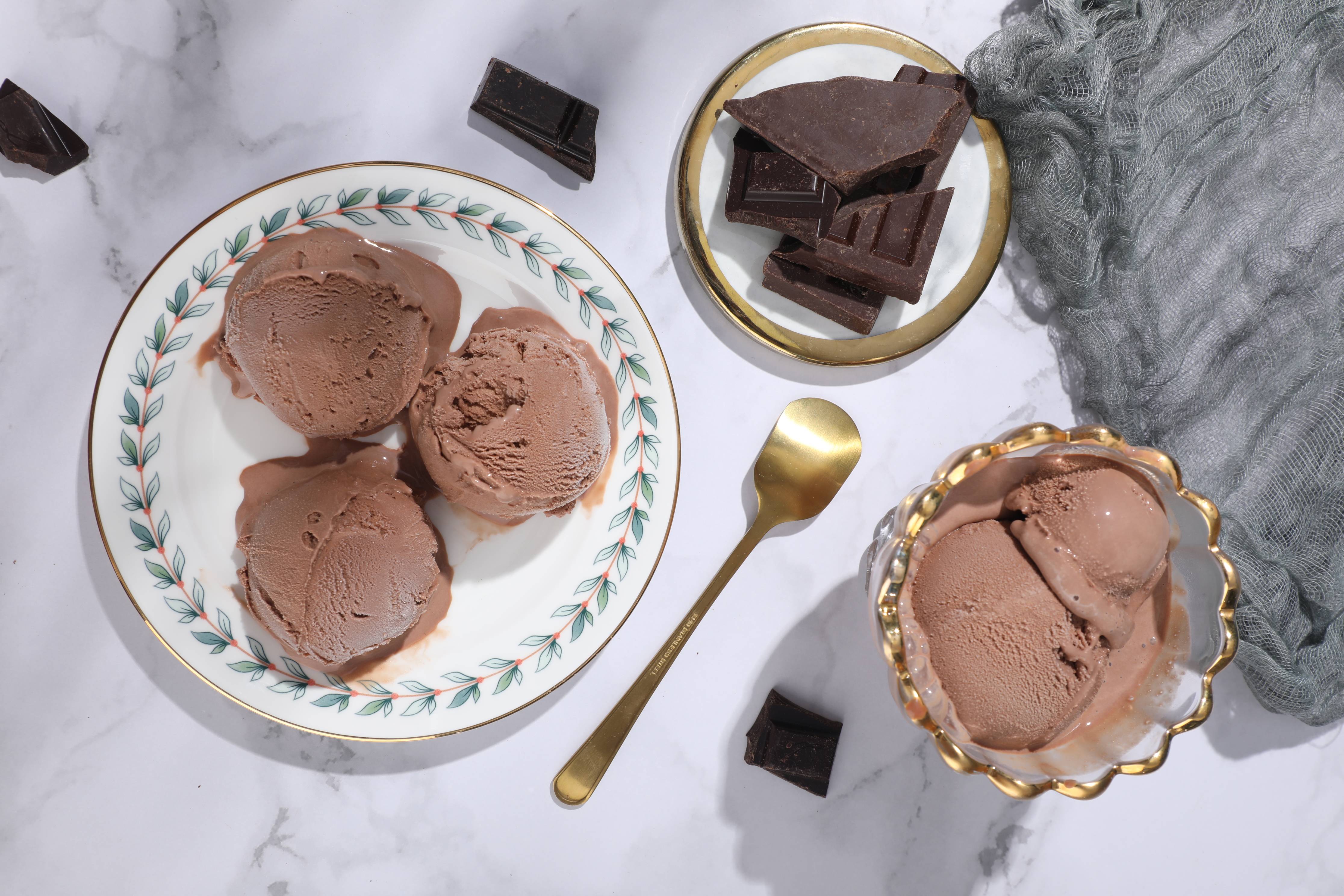 遇喜比利时黑巧克力冰淇淋,冬天也会吃上瘾的!_原材料_一大_口味