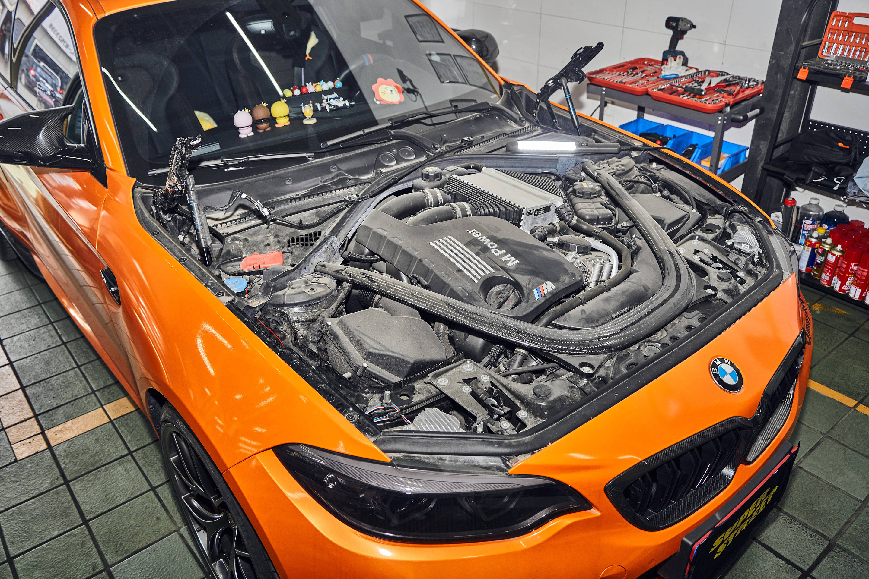 宝马m2c改装cmst透明碳纤维机盖_搜狐汽车_搜狐网