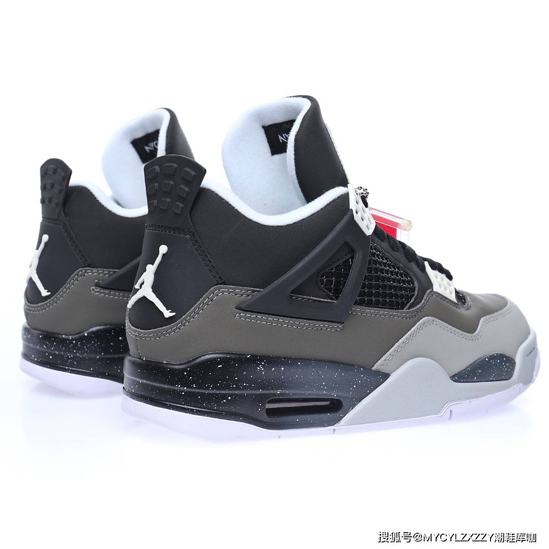 耐克nikeairjordan4retroaj4代中帮运动文化篮球鞋恐惧奥利奥