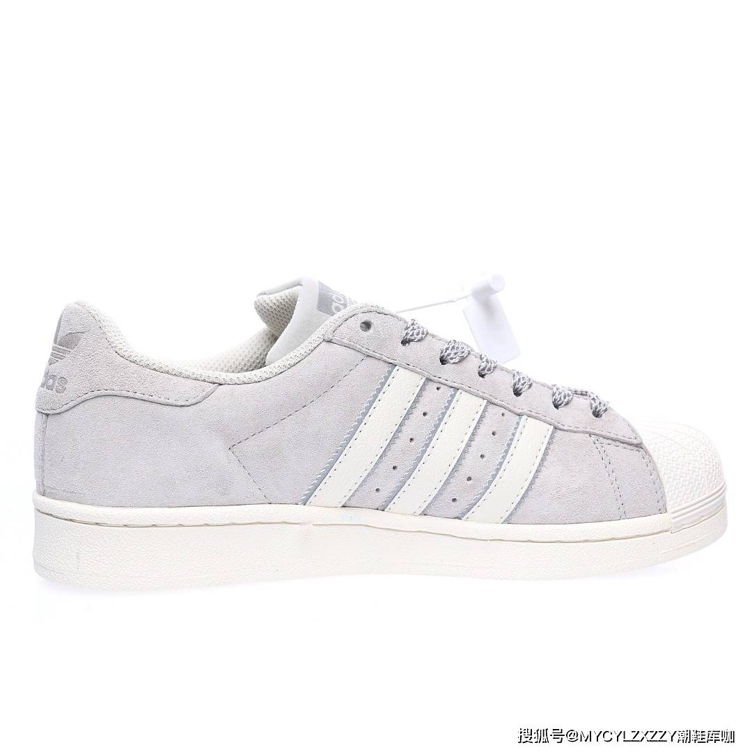 品牌Adidas三叶草 Originals Superstar 贝壳头低帮休闲运动板鞋3M满天星 BS0911