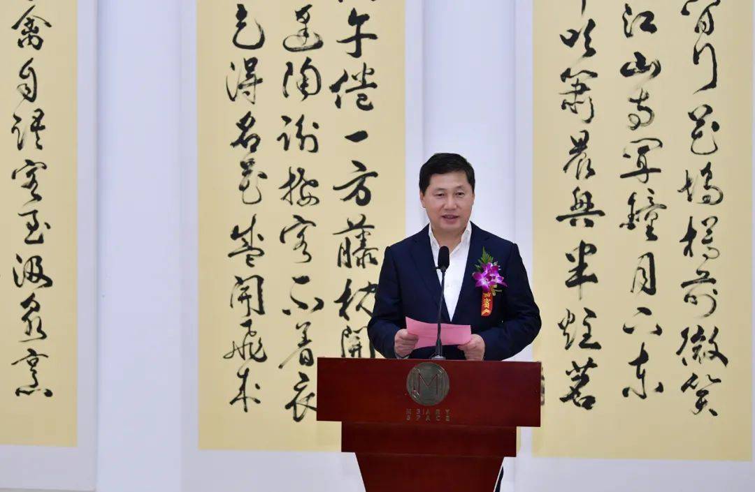 禅心墨韵杨泽林书法展在m3美术馆开幕