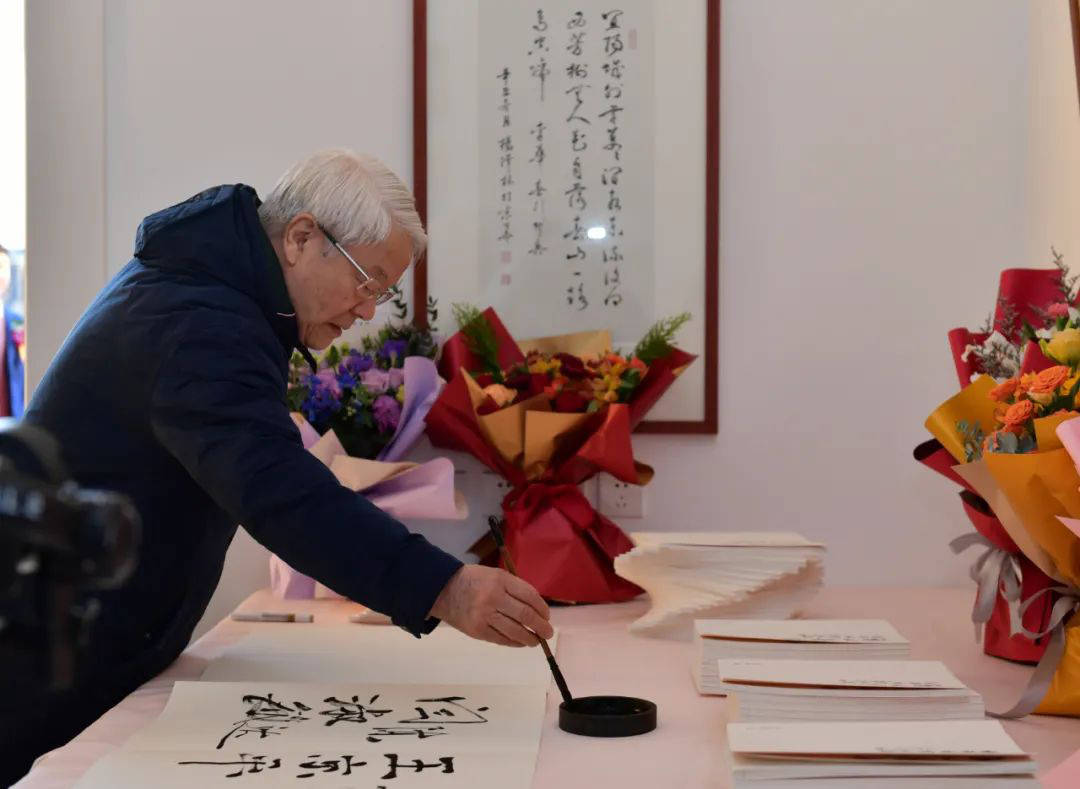 禅心墨韵杨泽林书法展在m3美术馆开幕