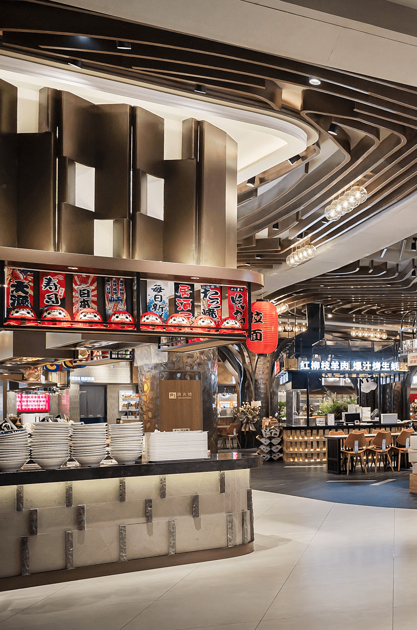 权删除整个设计不单单注重了空间美学,还增加了空间的功能性与商业性