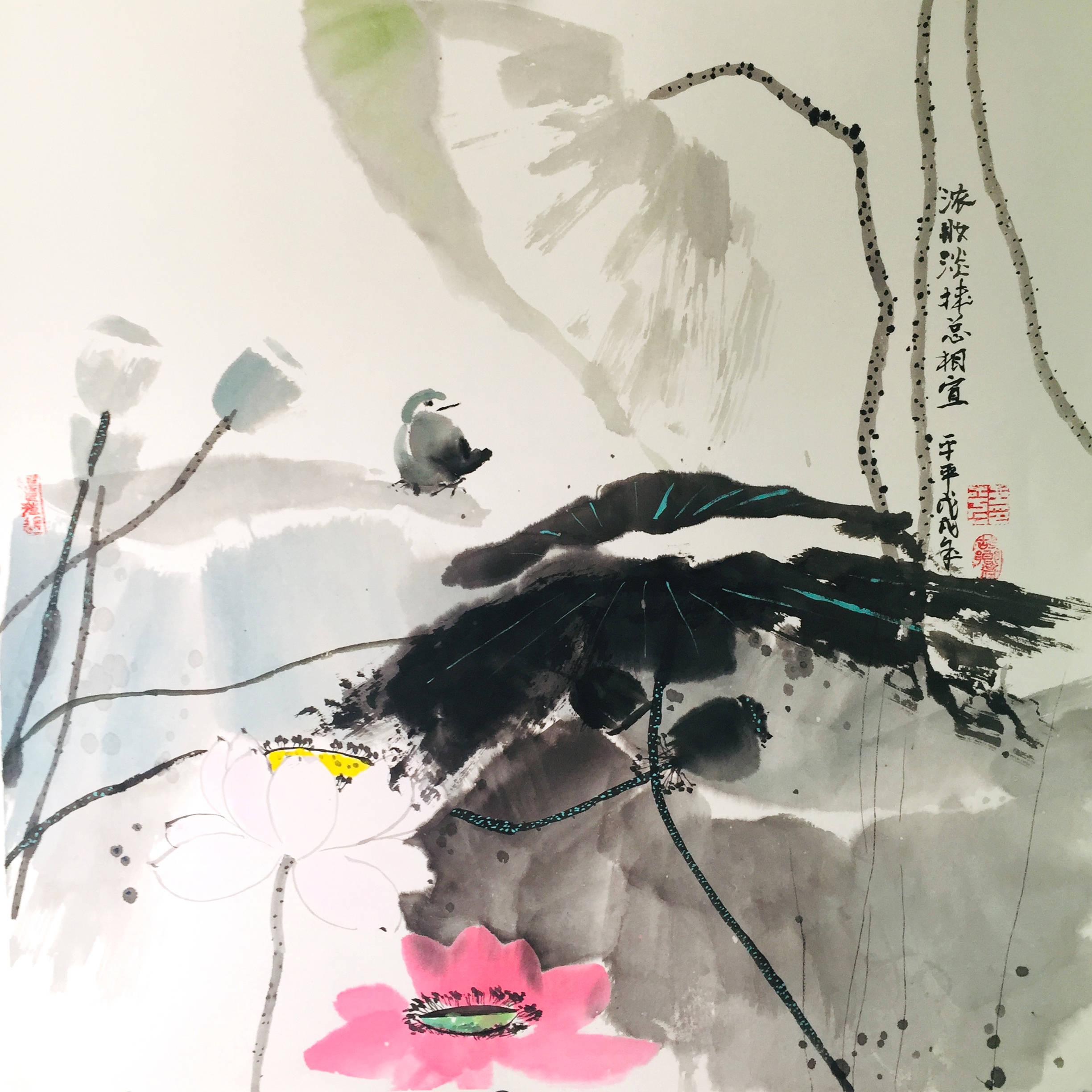 福虎迎春——女画家王平平绘画作品欣赏_中国_国画_美国