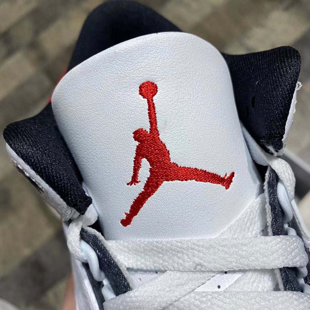 乔丹aj3火焰红airjordan3firered白红日本限定篮球鞋