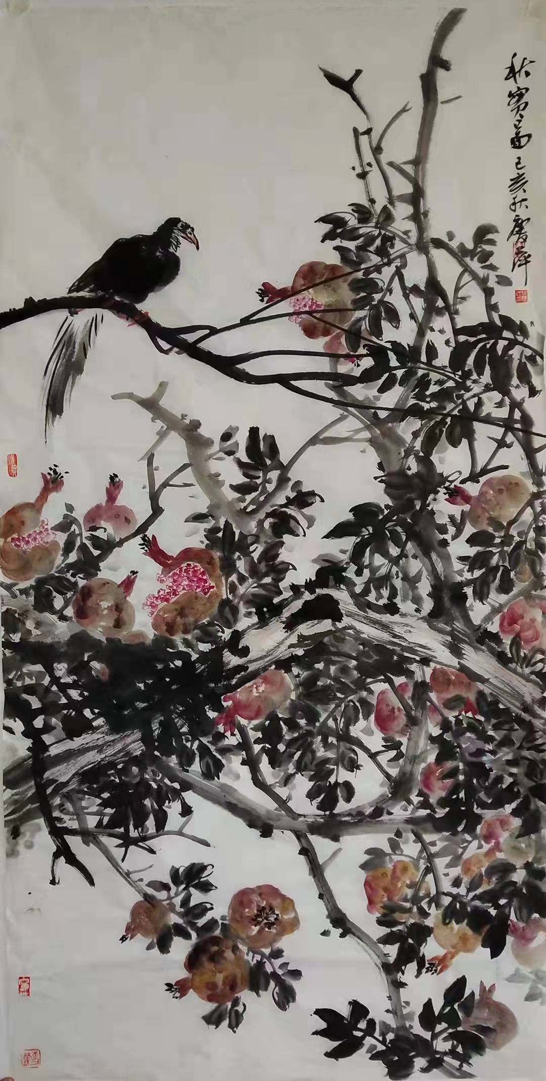 任庆萍参加墨彩清韵第五回中国画名家作品邀请展