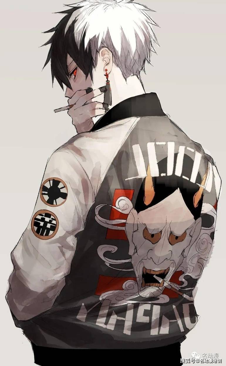 日本插画师さくしゃ2绘画的哪些酷酷的小哥哥们