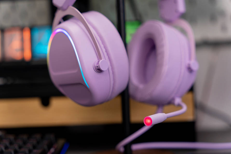 雷柏VH650游戏耳机评测 舒适好用的性价比电竞装备